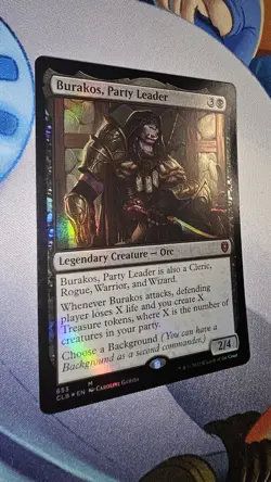 Burakos, Party Leader Commander Legends: Battle for Baldur's Gate Foil #653 - Image 2