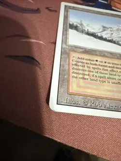 MTG Taiga Revised Edition Regular Rare - Image 2