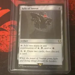 Relic of Sauron - 79 - NM - Commander: The Lord of the Rings - MTG - Image 1