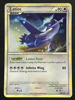 Pokemon Latios Holo Promo HGSS11 NM - Image 1