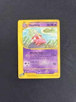 Pokemon TCG Slowking Aquapolis Card 34/147 Regular Rare Non-Holo - LP - Image 1