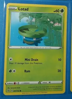 2x Ludicolo 009/192, 2x Lombre 008/192, 4x Lotad 007/192 Pokemon Rebel Clash NM - Image 3