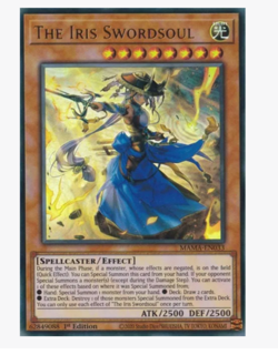 x3 The Iris Swordsoul MAMA-EN033 Ultra Rare YuGiOh - Image 1