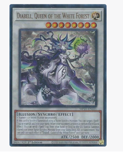 x3 Diabell, Queen of the White Forest - MP25-EN221 - Ultra Rare YuGiOh - Image 1