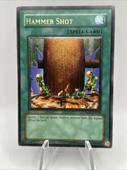 Yu-Gi-Oh! Hammer Shot - SOD-EN038 - Unlimited - Ultimate Rare Light Play - Image 1