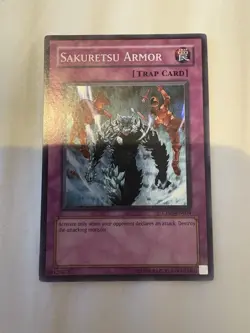 Yugioh CP01-EN004 Sakuretsu Armor Super Rare Champion Pack 1 LP wow bleed - Image 4