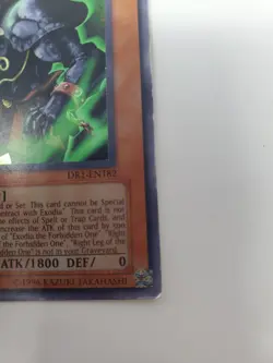 Exodia Necross Dark Revelation Volume 1 #DR1-EN182 MP YuGiOh - Image 4