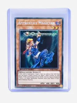Yugioh - Apprentice Magician Secret Rare 1st Edition SGX1-EN105 HP - Image 1