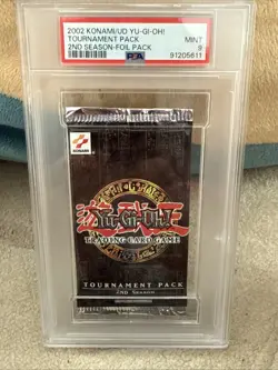 PSA 9 Yu-Gi-Oh! Tournament Pack 2nd Season TP2 FOIL Pack - Image 1