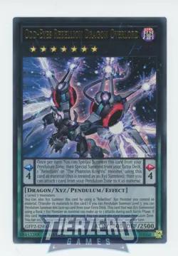 Yugioh Odd-Eyes Rebellion Dragon Overlord GFP2-EN004 Ultra Rare 1st Edition Near - Image 1