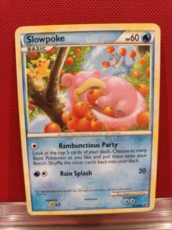 Slowpoke 66/90 Pikachu Excellent Condition Pokemon Card - Image 1