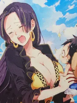 Boa Hancock One Piece Spicy Goddess Story Metal Card Anime Waifu Luffy Big Boobs - Image 2