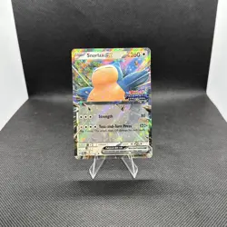 Pokemon TCG Snorlax ex 076/131 2025 Prismatic Evolutions Stamped Promo Card - NM - Image 1