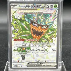 Teal Mask Ogerpon ex 166 Ultra Rare SV: Scarlet & Violet Promo Cards NM - Image 1