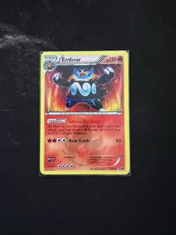 Emboar 100/99 Next Destinies Holo Pokemon 2012 Card TCG - Image 1