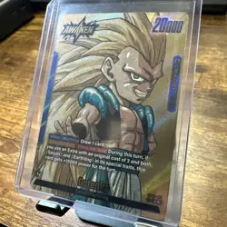 Gotenks SB02-017 Gold Leader Manga Booster 02 Dragon Ball Card English - Image 4