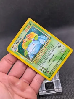 Venusaur 15/102 Holo Base Set Pokemon Card WOTC LP EXCELLENT+ - Image 3