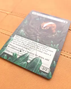 Mtg Alter - Badgermole Cub Alter - Hand Painted Magic The Gathering Card - EDH - Image 2