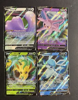 Pokemon TCG Sword And Shield Mixed V Lot 21 Total Cards NM Condition (A) - Image 3