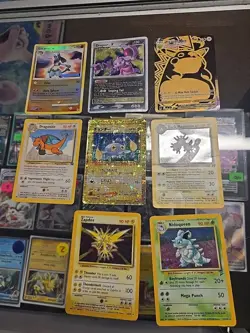 Lot of 8 Holo Rare Pokemon Cards Damaged Used HP *As is!!!! - Image 1
