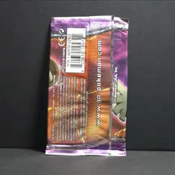 Pokemon Diamond & Pearl Stormfront Empty Booster Pack Dusknoir Art No Cards - Image 2