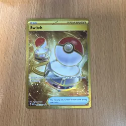 Switch 206/165 - Scarlet & Violet 151 Hyper Rare Pokemon Card - NM - Image 1