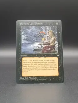 MTG ~ Demonic Consultation ~ LP ~ Magic: The Gathering ?? - Image 1