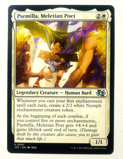 Psemilla, Meletian Poet (Anime) #31 | NM | Foundations Jumpstart Magic MTG - Image 1