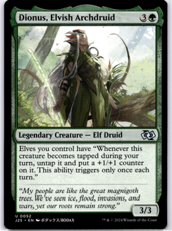 Dionus, Elvish Archdruid (Anime) Foundations Jumpstart Regular - Image 1