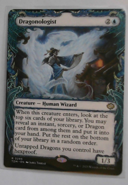 Dragonologist (Showcase) Tarkir: Dragonstorm Regular - Image 1