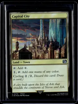 Capital City - 274 - Foil - FIN - NM - MTG Magic the Gathering - Image 1