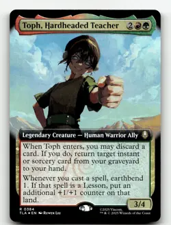 Toph, Hardheaded Teacher (Extended Art) 384 Foil R Avatar: The Last Airbender - Image 1
