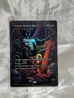 Magic The Gathering Spider-Man Venom King In Black Mythic Full Art Foil NM - Image 1