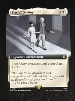 MTG Universes Beyond: Doctor Who Day of Destiny Extended Art 0464 NM Rare - Image 1