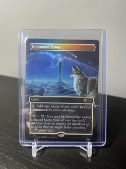 Command Tower (7063) (Rainbow Foil) Secret Lair Drop - Avatar The Last Airbender - Image 1