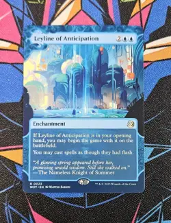 Leyline Of Anticipation NM Enchanting Tales MTG Wilds of Eldraine Unplayed Magic - Image 1