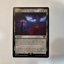 [1x] Shadow of the Enemy Near Mint, English Lord of the Rings MTG Magic 107 M - Image 1