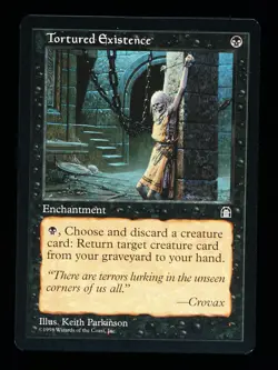 * * 1x Tortured Existence x1 * * Stronghold MTG NM Near Mint - Image 1
