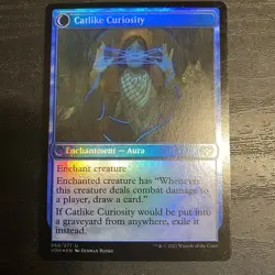 Mischievous Catgeist #69 (Foil) Crimson Vow VOW Magic MTG - Image 2