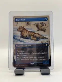 MTG, Tiger-Seal (Borderless) $3 ORDER MIN #318 Regular Avatar: the Last Airbende - Image 1
