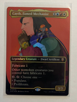 MTG - Modern Horizons 3 - Cayth, Famed Mechanist Borderless Foil - Mythic 0010 - Image 1