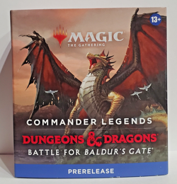 BATTLE FOR BALDUR'S GATE Commander Legends Prerelease Pack D&D MTG Magic Sealed - Image 1