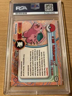 PSA 6 nidoran chrome 2000 topps Pokemon - Image 2