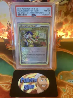 2010 Heartgold & SoulSilver Pokemon Collector 97 Crosshatch Holo - PSA 8 - Image 1
