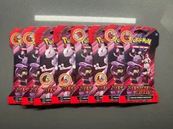 Lot of 8 Pokemon TCG Destined Rivals Booster Packs Sleeved Booster Packs New - Image 1
