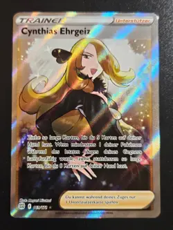 Pokemon TCG Deutsch Cynthias Ehrgeiz BRS 169 | Near Mint - Image 1