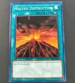 Yu-Gi-Oh! Spell Ruler Molten Destruction Common Spell Card SRL-EN098 NM - Image 1