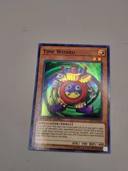 Yugioh Time Wizard STP1-EN008 Speed Duel Super Rare NM - Image 2