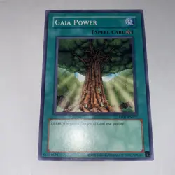 Gaia Power | RP01-EN077 | Common | Yu-Gi-Oh! Retro Pack 1 Reprint Free Shipping - Image 1