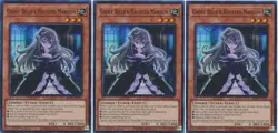 *** 3X GHOST BELLE & HAUNTED MANSION 3X *** PLAYSET SUPER RARE RA01-EN011 YUGIOH - Image 1